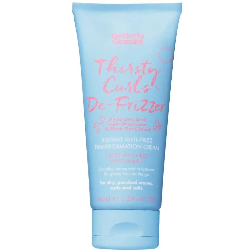 Thirsty Curls Instant Anti-Frizz Transformation Cream - 100ml