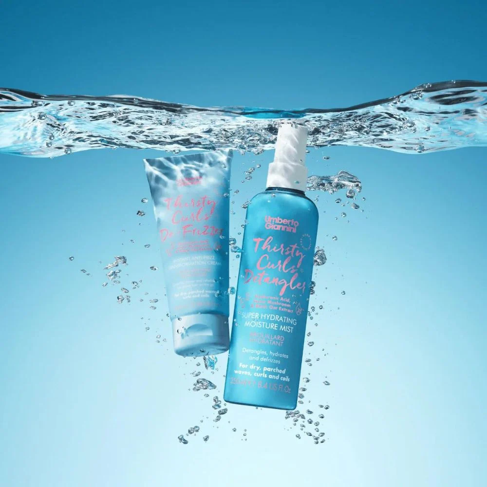 Thirsty Curls Instant Anti-Frizz Transformation Cream - 100ml - Image 2