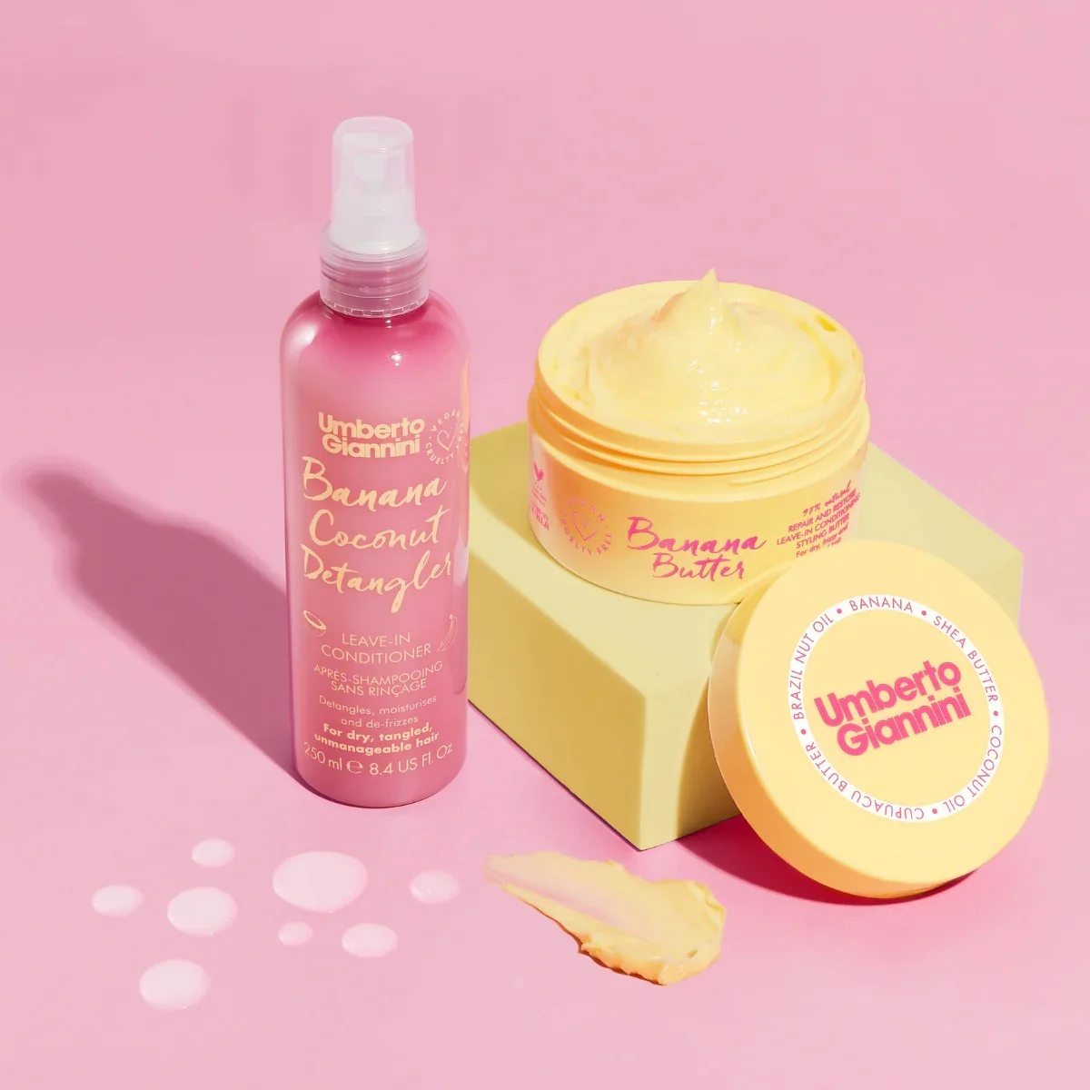 Banana Butter Detangler Leave-In Conditoner - 250ml - Image 2