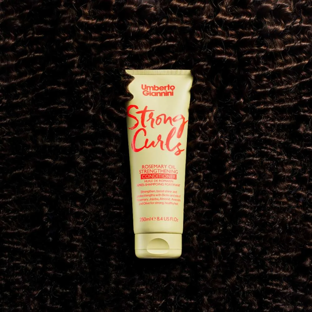 Strong Curls Rosemary Oil Strengthening Conditioner - 250ml - Image 2