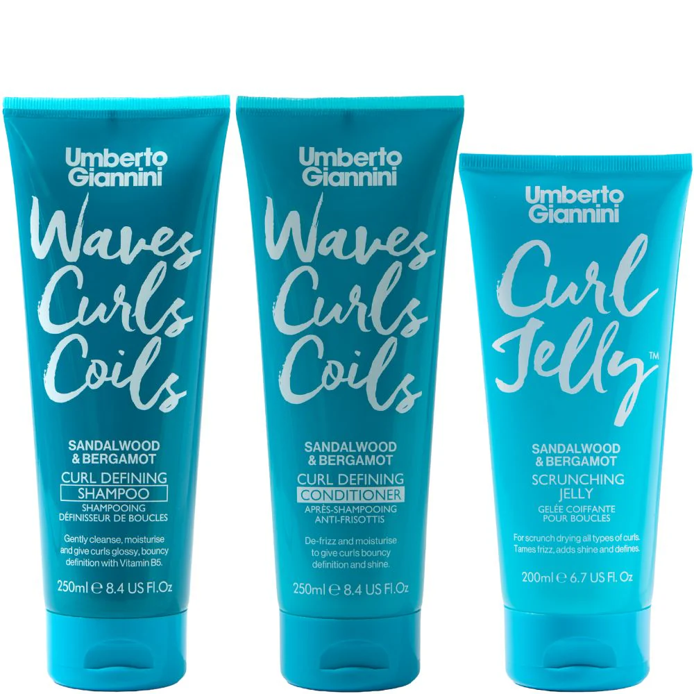 Waves, Curls & Coils Trio - 200+250+250ml