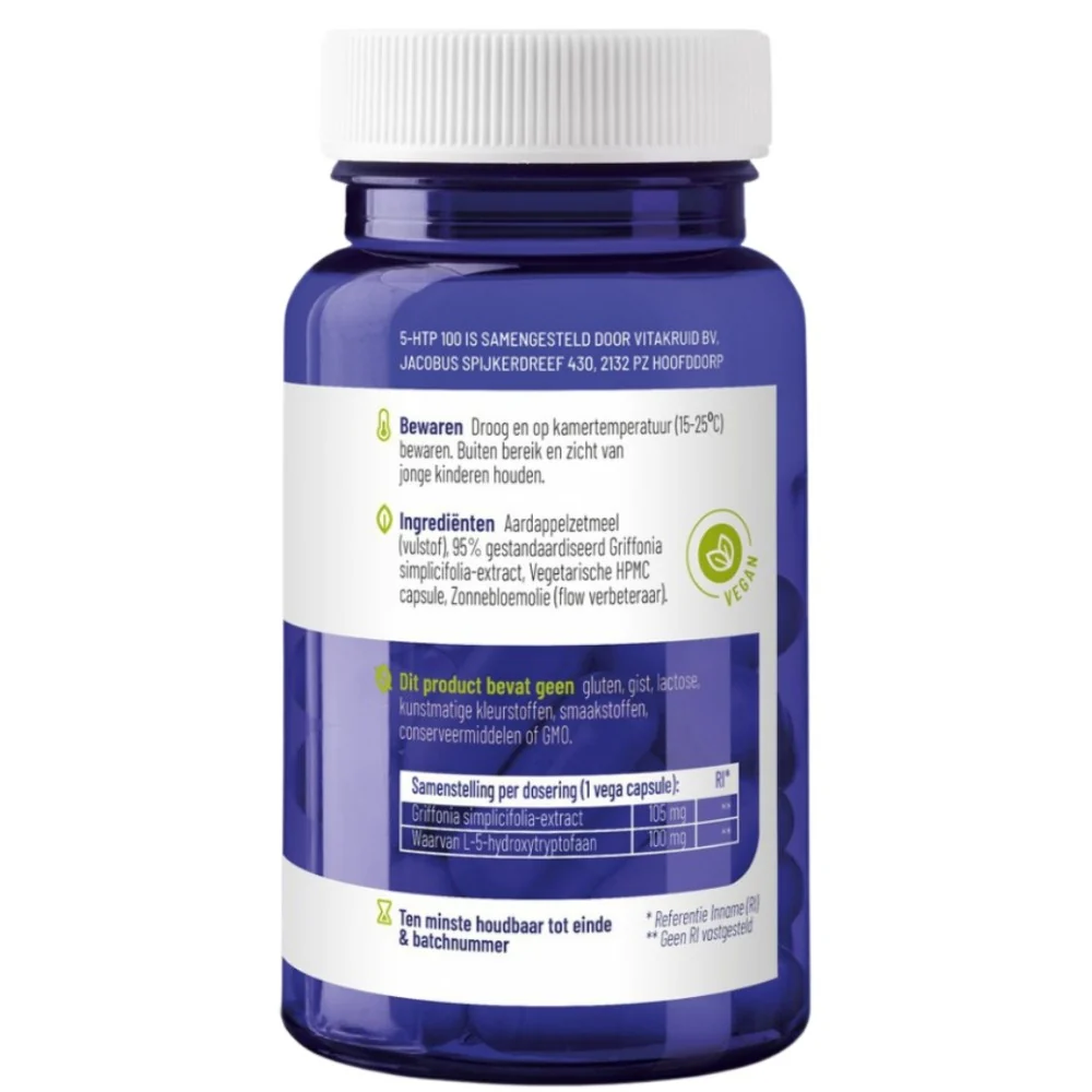 5-HTP 100mg - 60pcs - Image 3