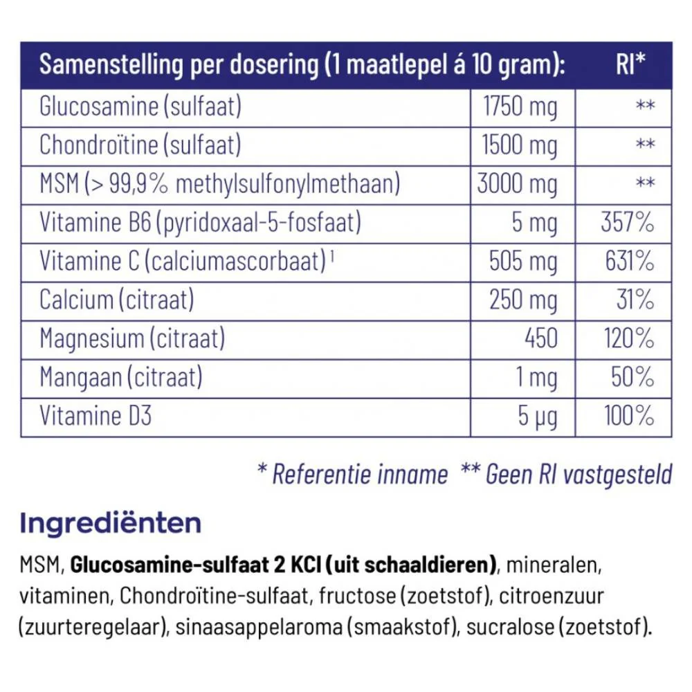 Atrimove® Glucosamine Complex Poeder - 440gr - Image 4