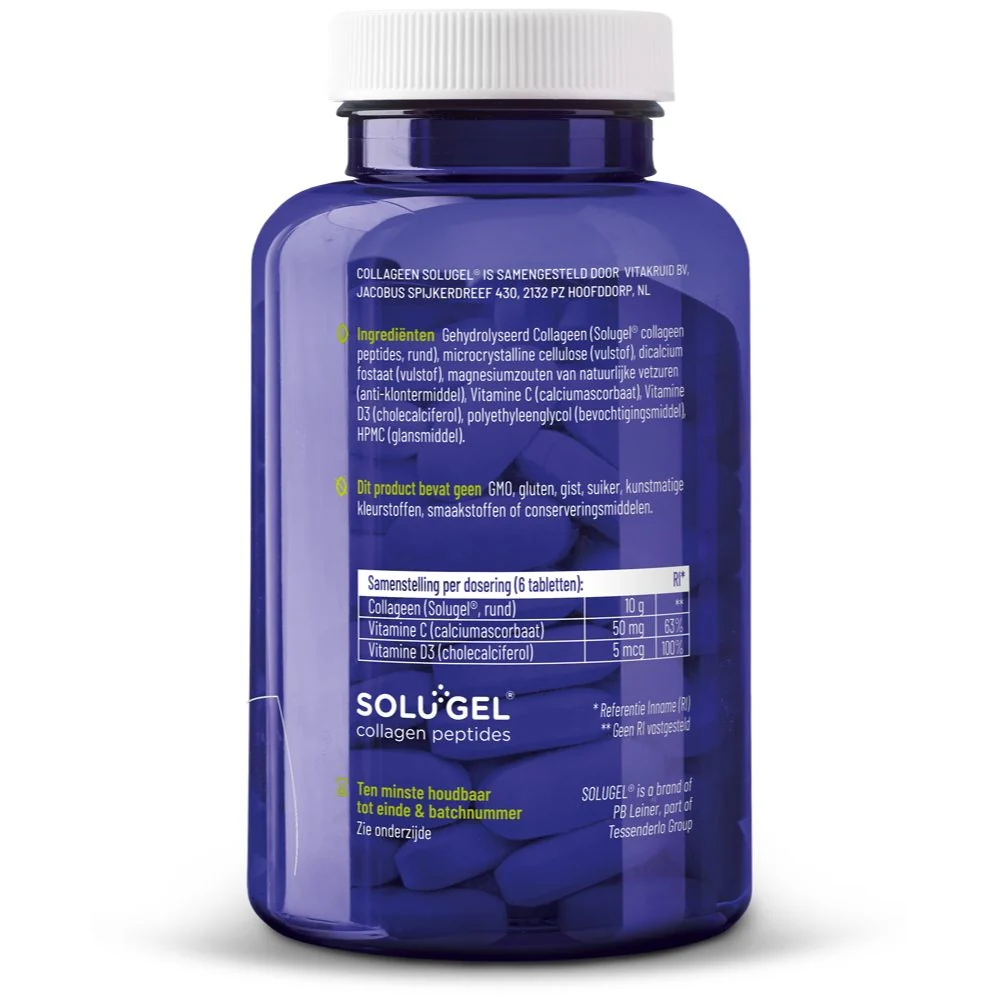 Collageen Solugel Tabletten - 150pcs - Image 3