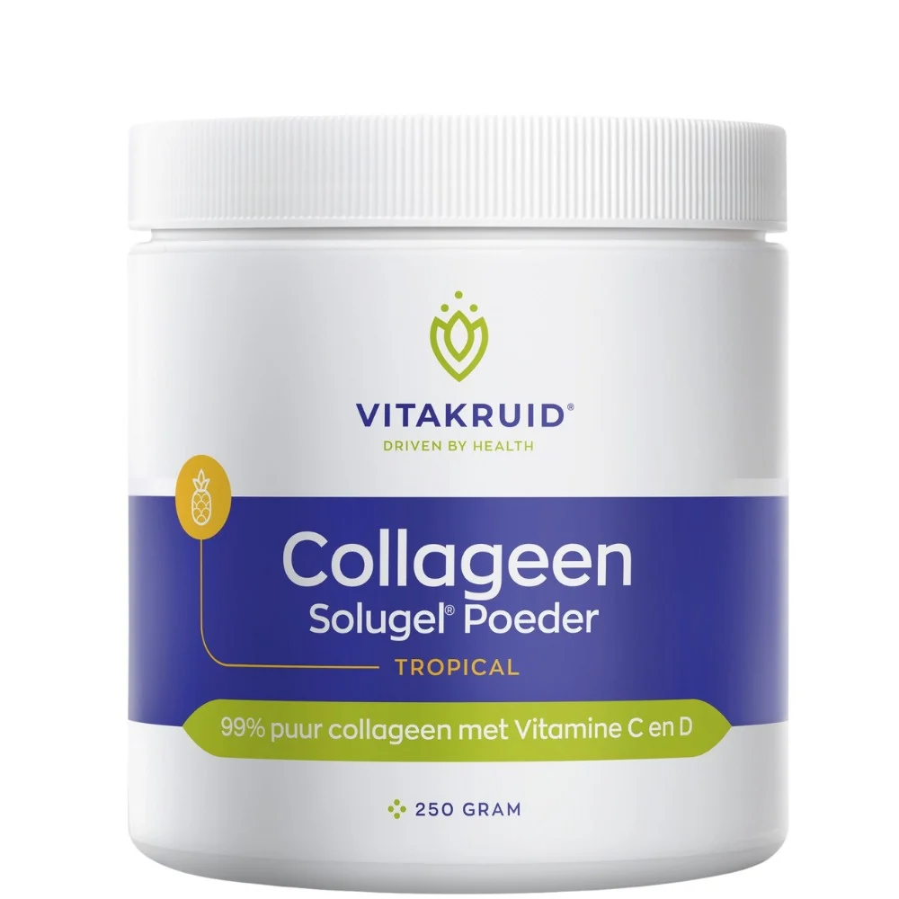 99% puur Collageen Solugel® Poeder Tropical - 250gr