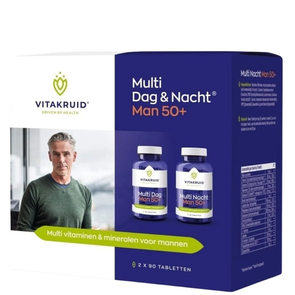 Multi Dag & Nacht Man 50+ - 2x30pcs