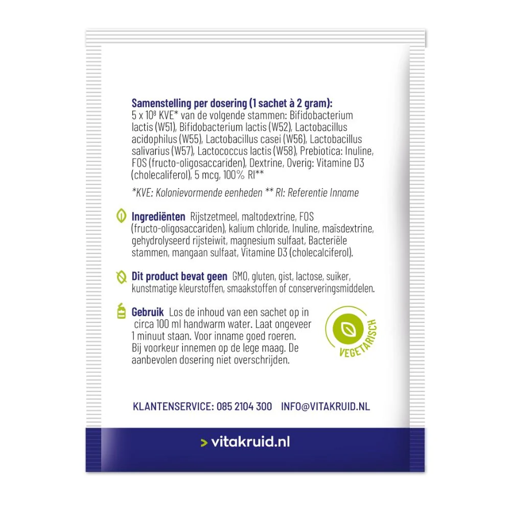 Symflora Junior Pre- en Probiotica - 30pcs - Image 3