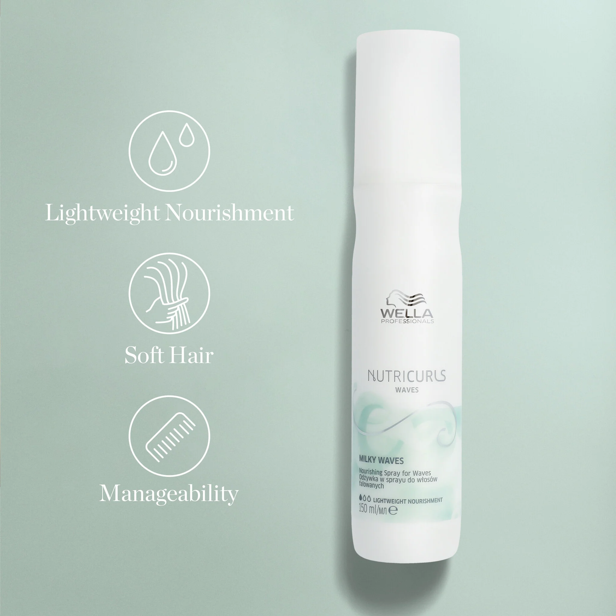 Nutricurls Milky Waves Nourishing Spray - 150ml - Image 2