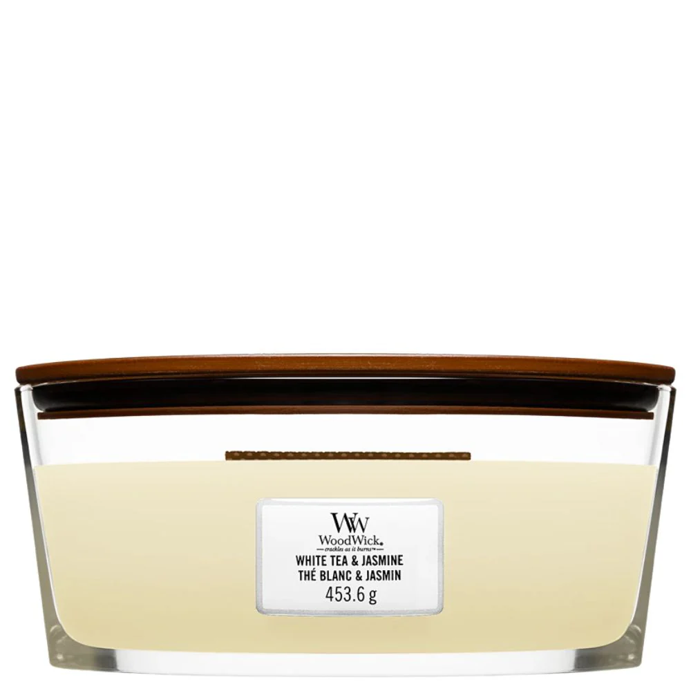 White Tea & Jasmine Ellipse Candle - 454gr