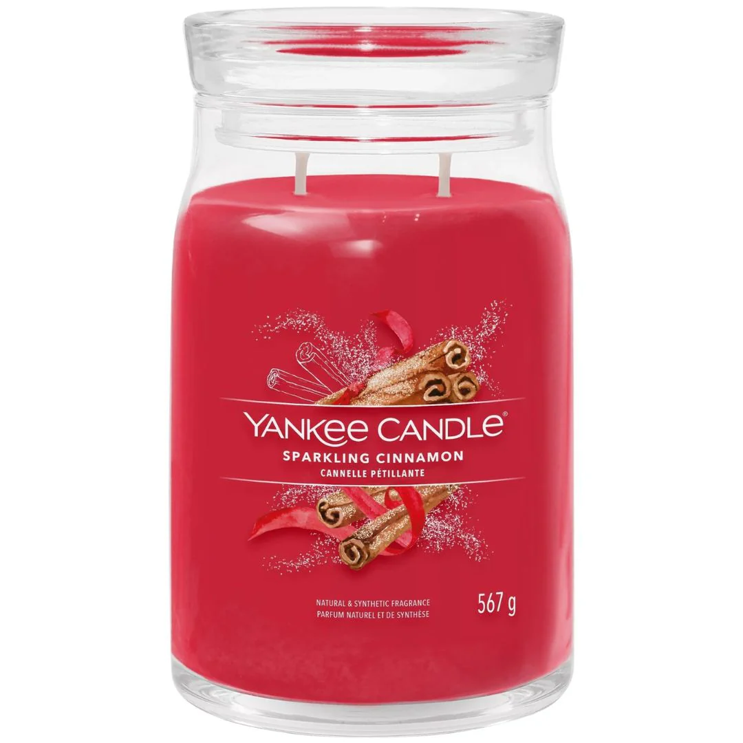 Sparkling Cinnamon Signature Large Jar - 567gr