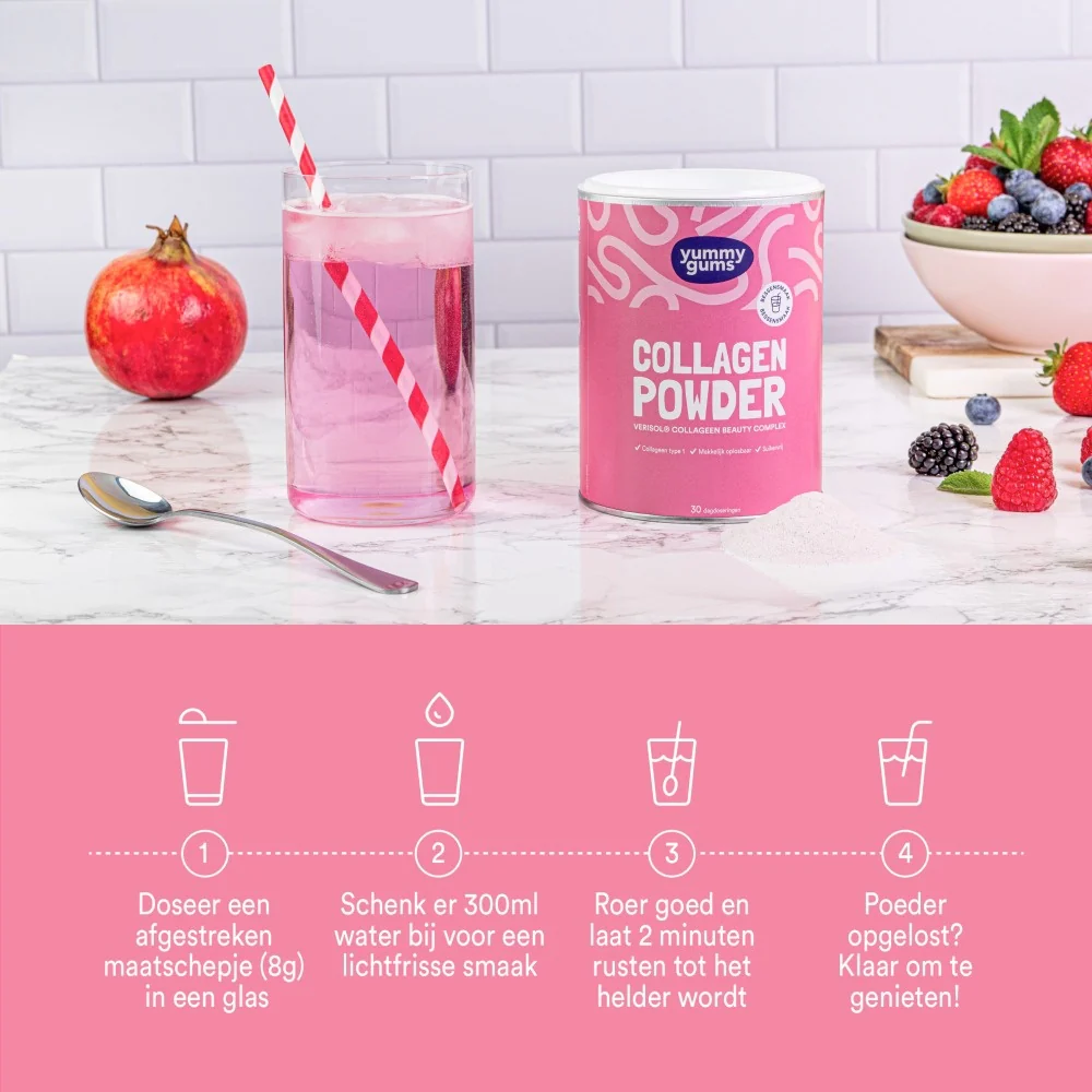 Collagen Powder Lemonade - 240gr - Image 2