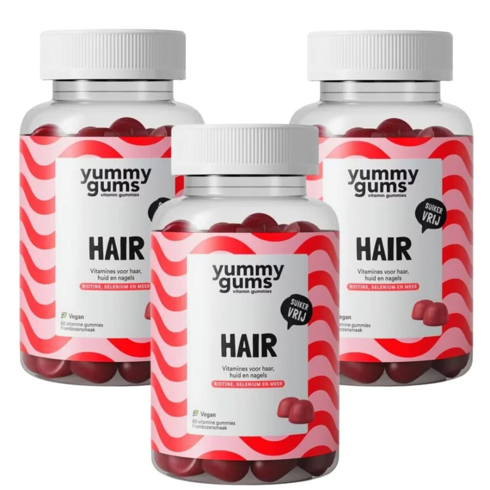 Hair Gummies Kuurbox - 3x60pcs