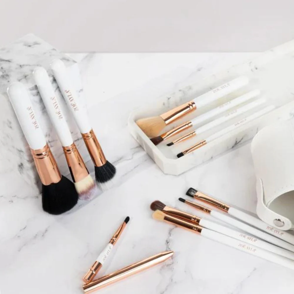 12-delige Make-Up Brush Set - Image 4